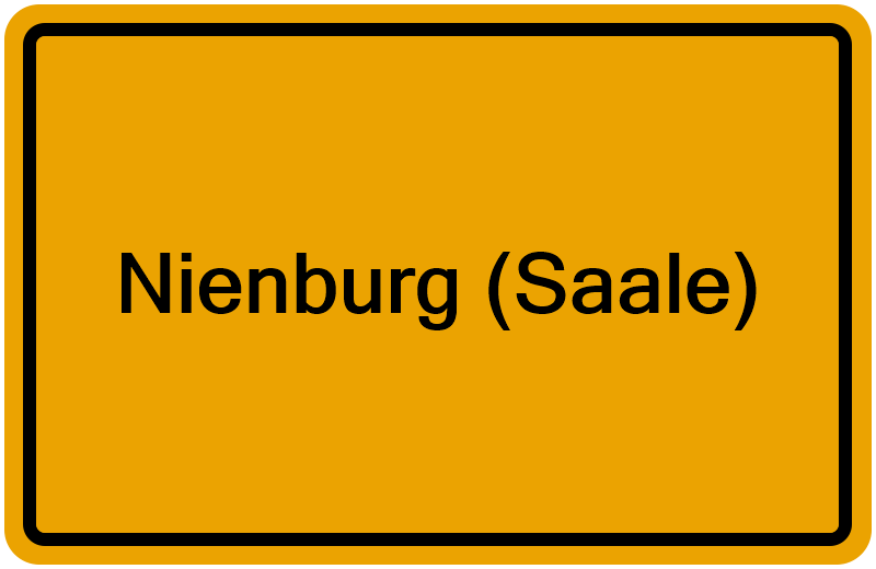 Handelsregisterauszug Nienburg (Saale)